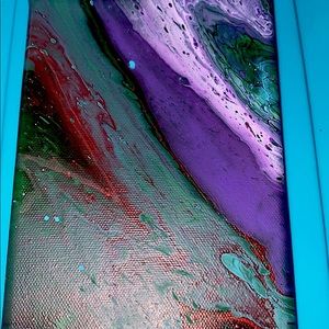 Custom Acrylic Pour Canvases